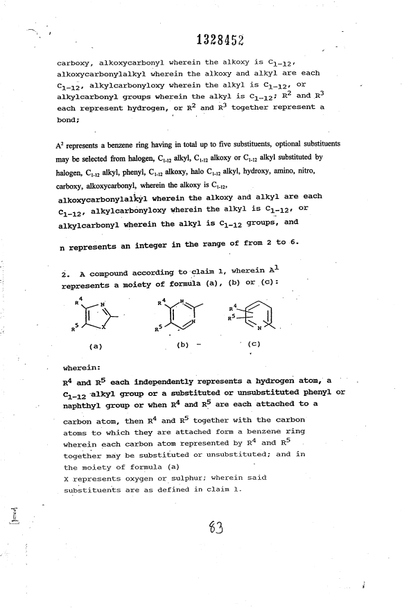 Canadian Patent Document 1328452. Claims 19931222. Image 2 of 18