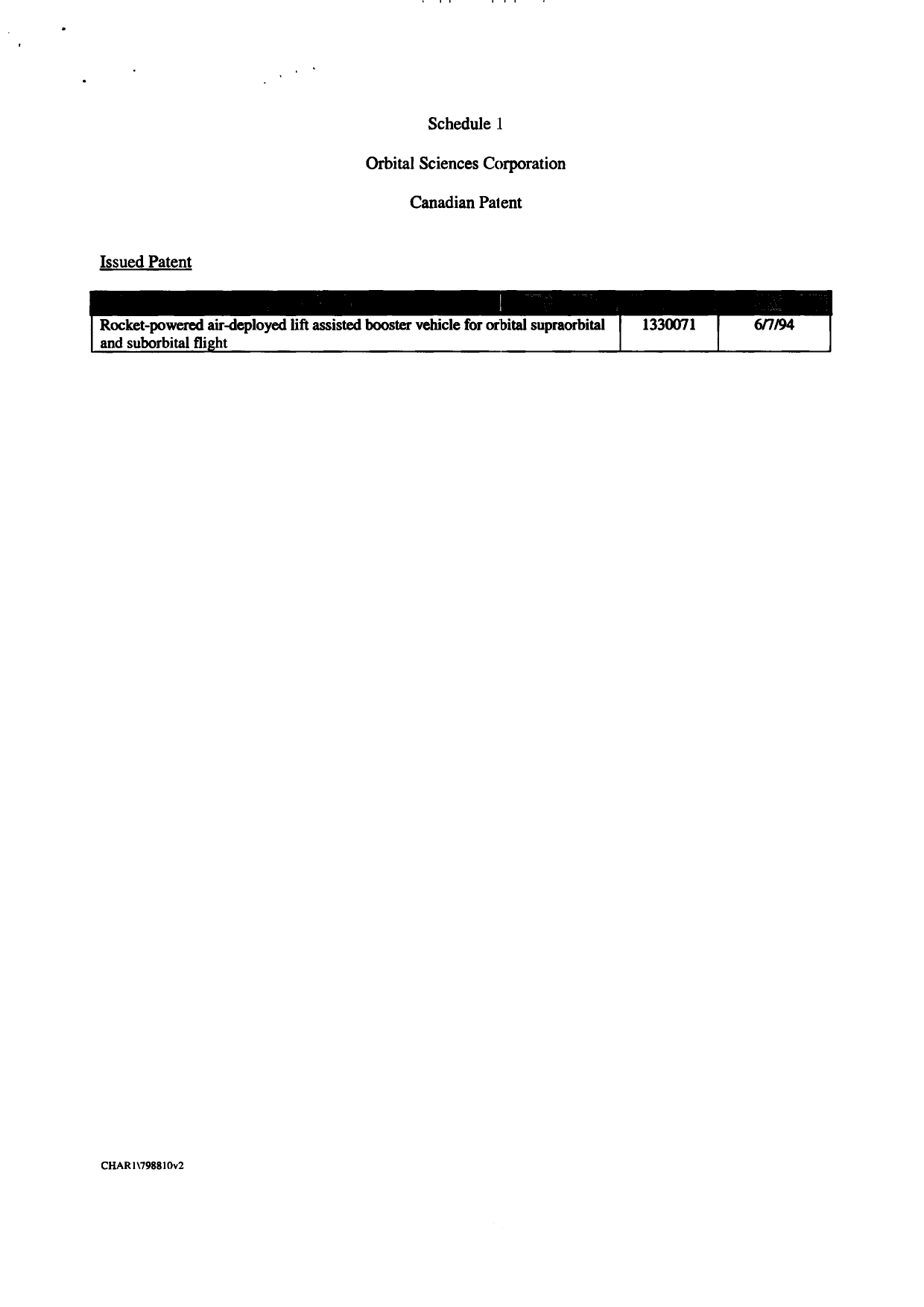 Document de brevet canadien 1330071. Cession 20050221. Image 5 de 5