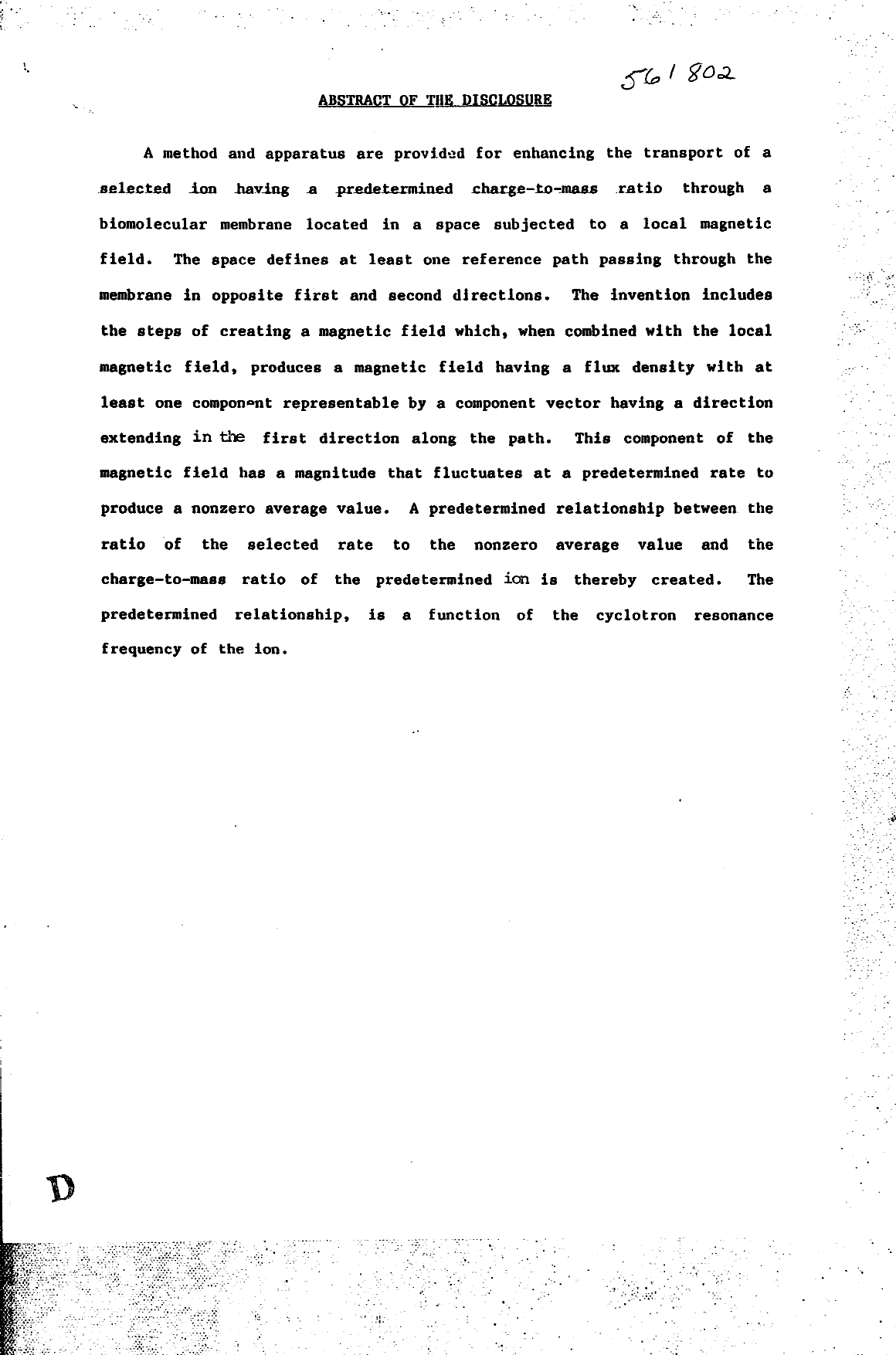 Document de brevet canadien 1331162. Abrégé 19950829. Image 1 de 1