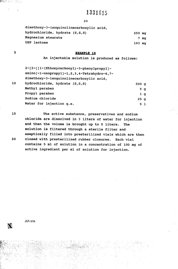 Canadian Patent Document 1331615. Description 19941229. Image 20 of 20