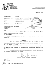 Document de brevet canadien 1331717. Demande d'examen 19940309. Image 1 de 1