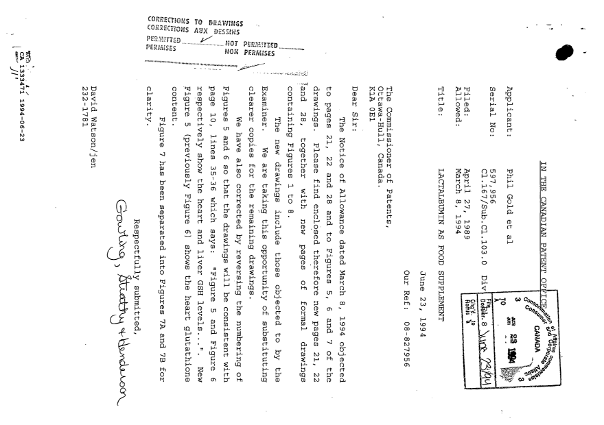 Document de brevet canadien 1333471. Poursuite-Amendment 19931223. Image 1 de 1