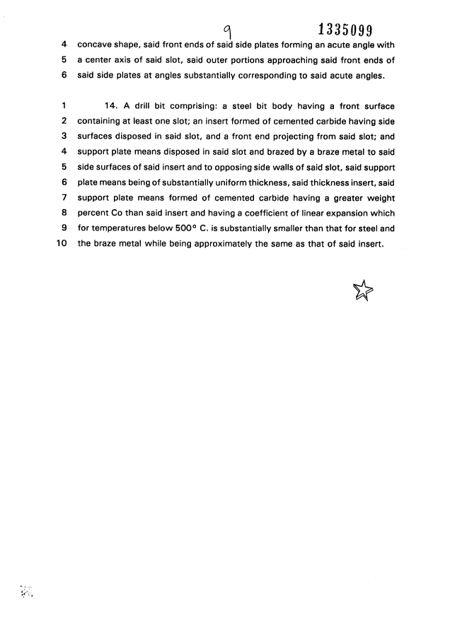 Document de brevet canadien 1335099. Revendications 19950404. Image 3 de 3