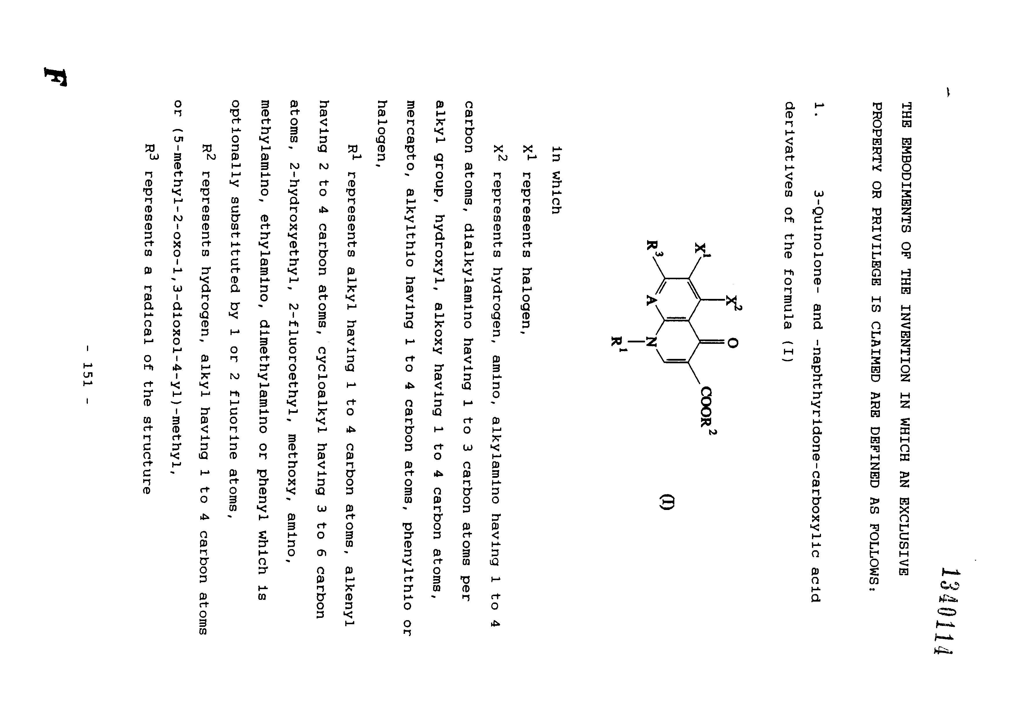 Canadian Patent Document 1340114. Claims 19971203. Image 1 of 17