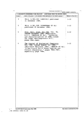 Canadian Patent Document 1340611. Prosecution Correspondence 19920128. Image 4 of 4