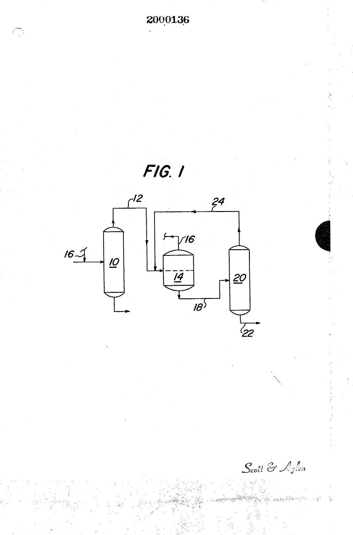 Canadian Patent Document 2000136. Drawings 19901104. Image 1 of 1