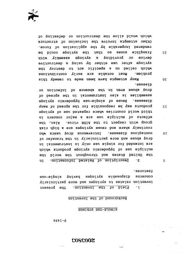 Canadian Patent Document 2003803. Description 19941018. Image 1 of 27