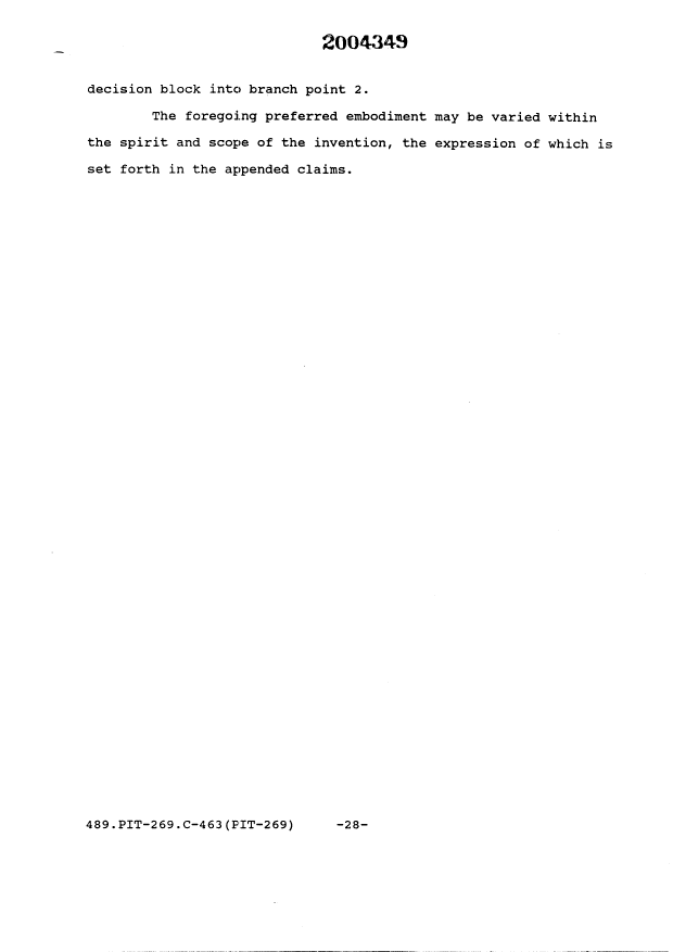 Document de brevet canadien 2004349. Description 19990303. Image 31 de 31