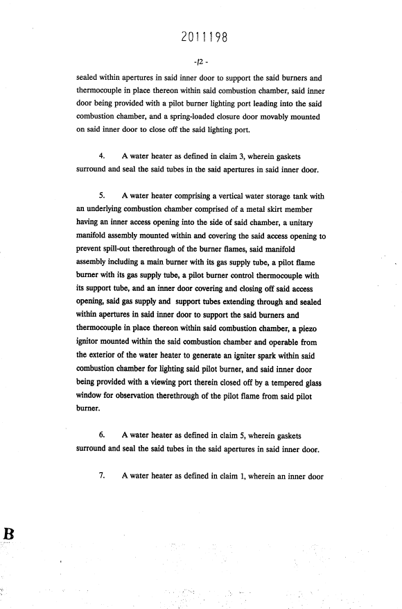 Document de brevet canadien 2011198. Revendications 19940709. Image 2 de 8