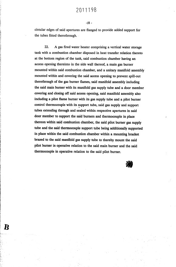Document de brevet canadien 2011198. Revendications 19940709. Image 8 de 8
