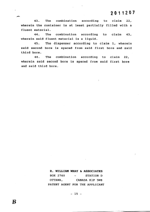 Document de brevet canadien 2011207. Revendications 19981214. Image 6 de 6