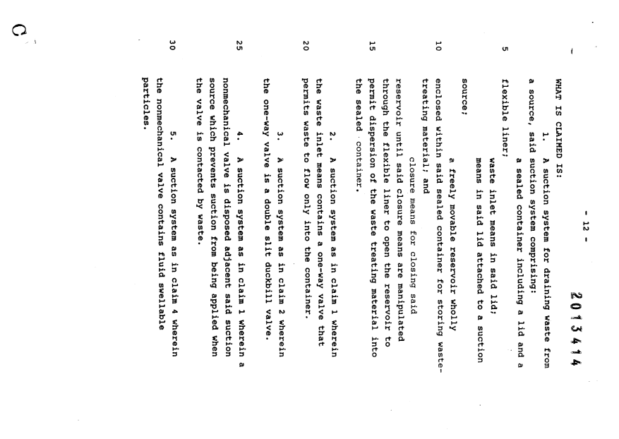 Document de brevet canadien 2013414. Revendications 19980918. Image 1 de 4