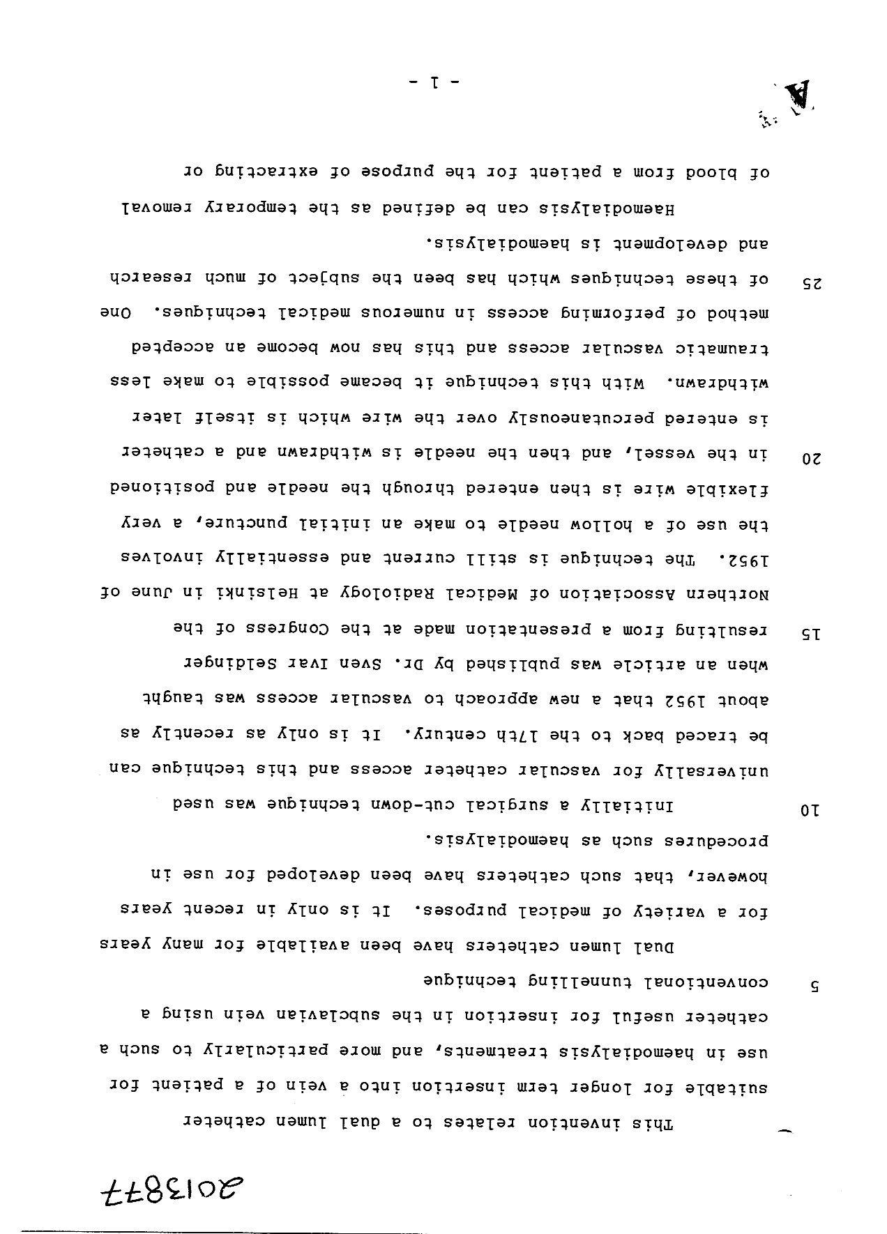 Canadian Patent Document 2013877. Description 19990922. Image 1 of 12