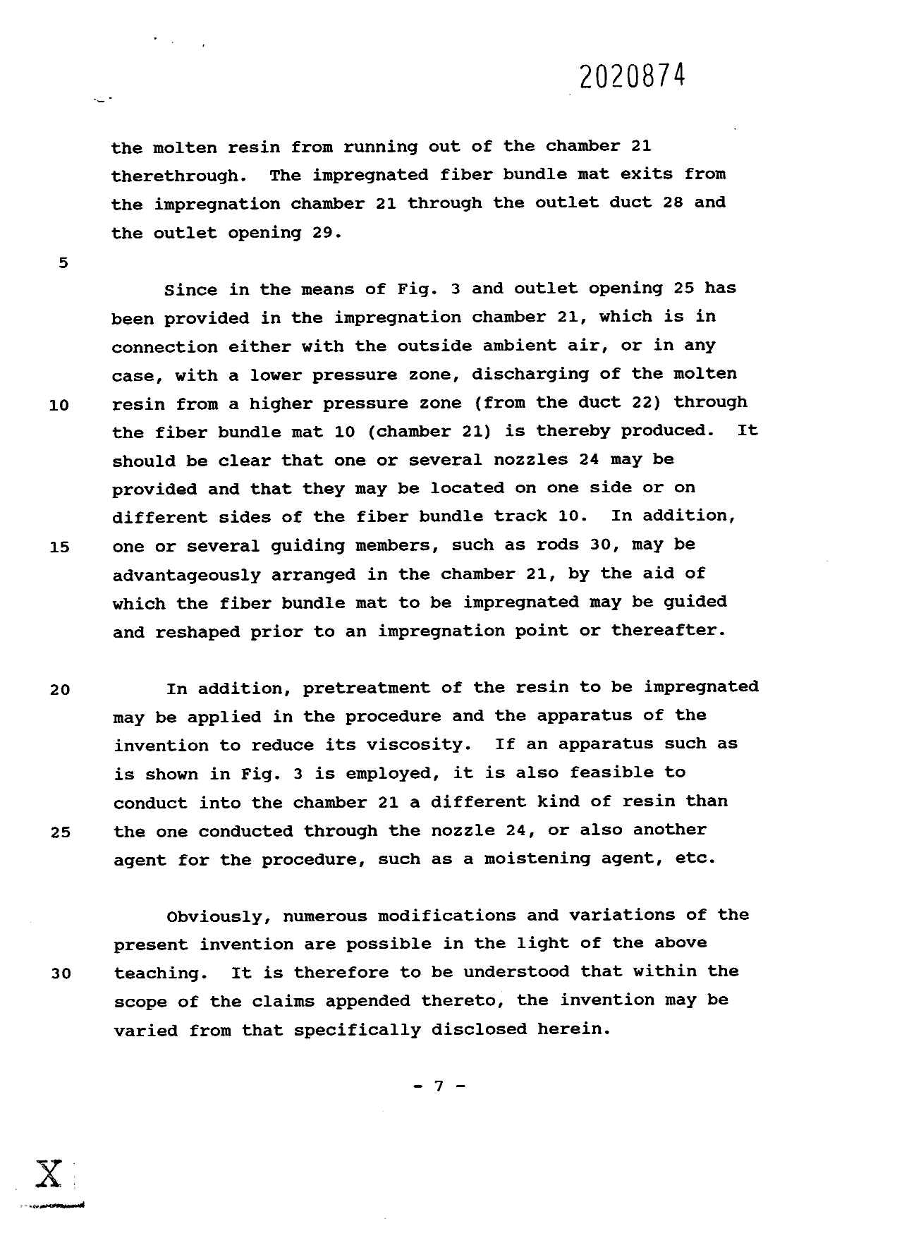 Document de brevet canadien 2020874. Description 19931216. Image 7 de 7