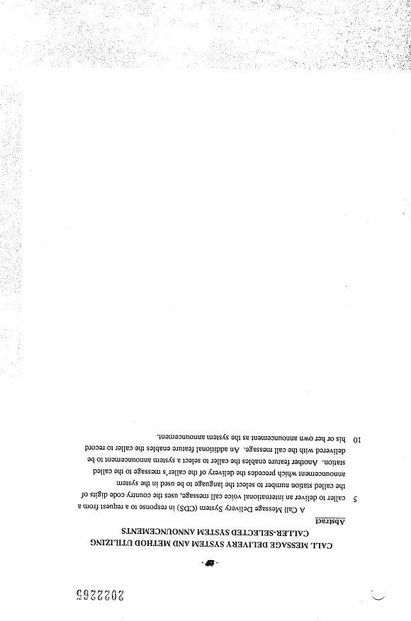 Document de brevet canadien 2022265. Abrégé 19961209. Image 1 de 1