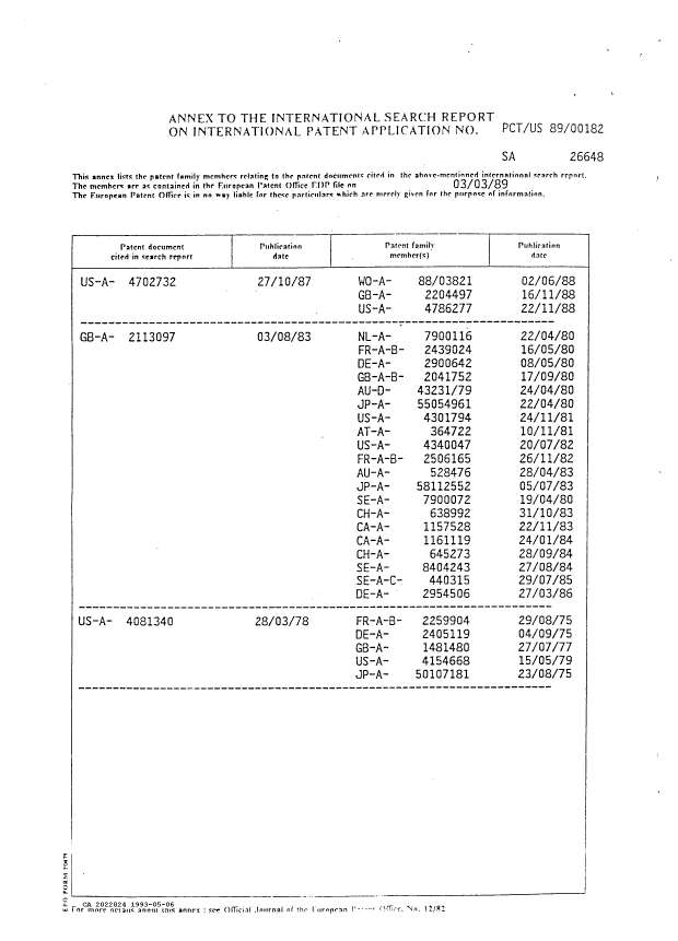 Canadian Patent Document 2022824. Prosecution Correspondence 19930506. Image 9 of 9