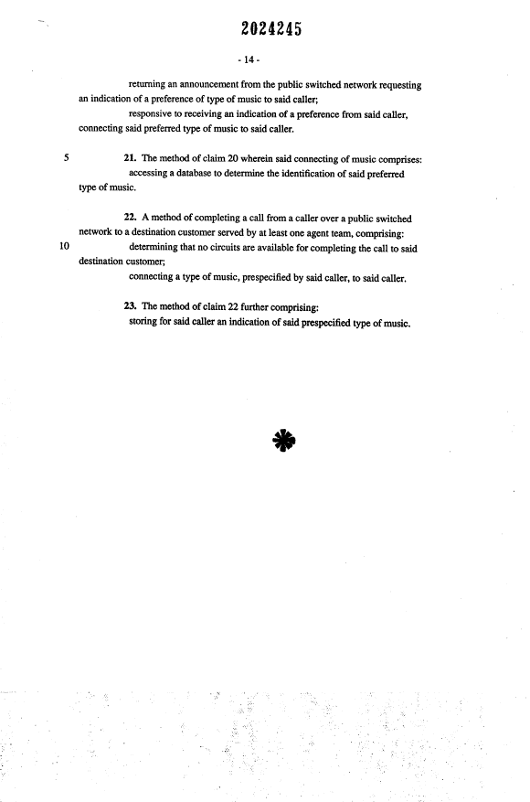 Document de brevet canadien 2024245. Revendications 19940709. Image 5 de 5