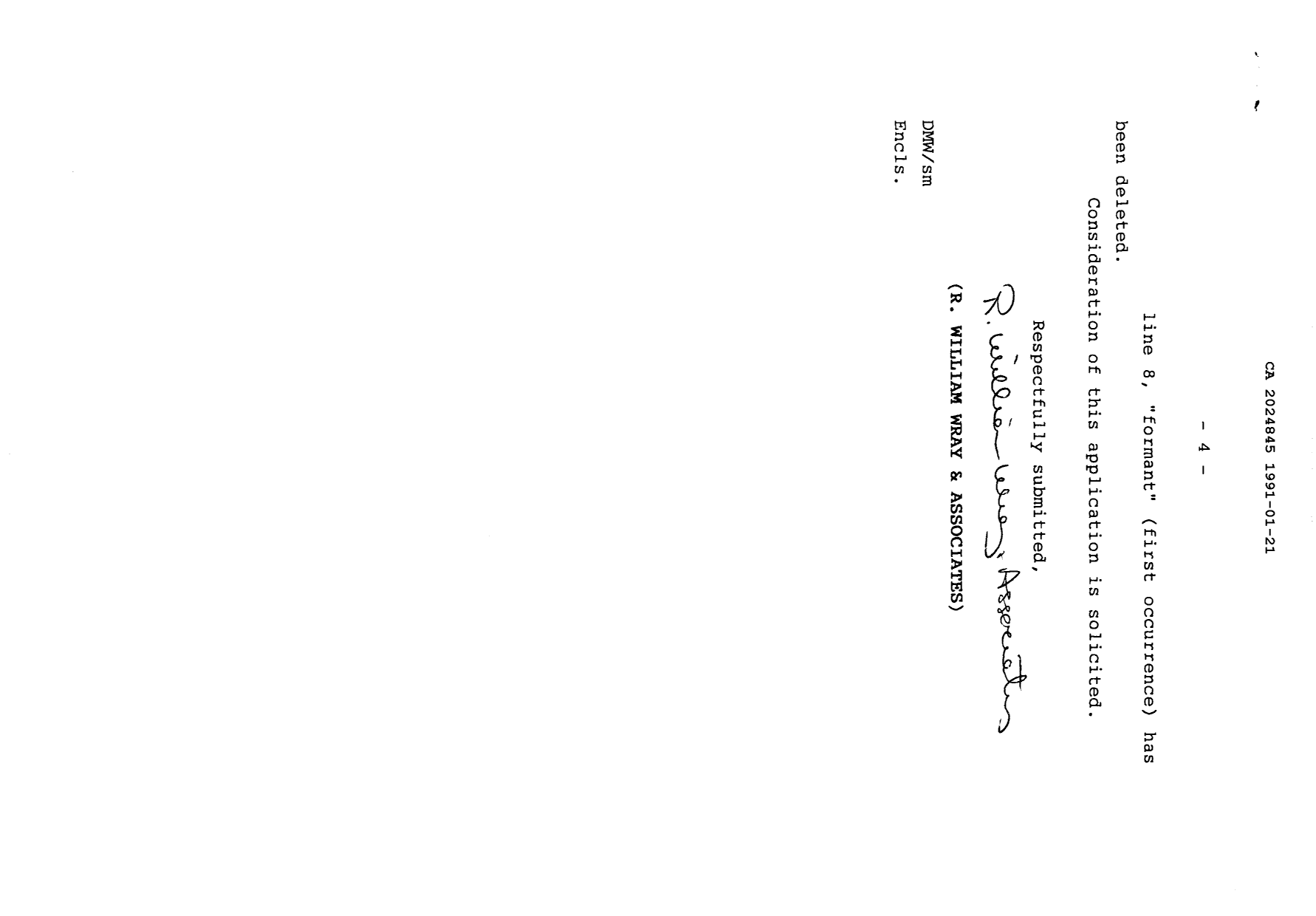 Document de brevet canadien 2024845. Poursuite-Amendment 19901221. Image 4 de 4