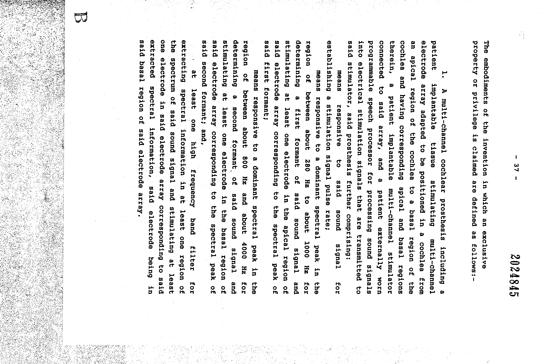 Document de brevet canadien 2024845. Revendications 19961212. Image 1 de 5