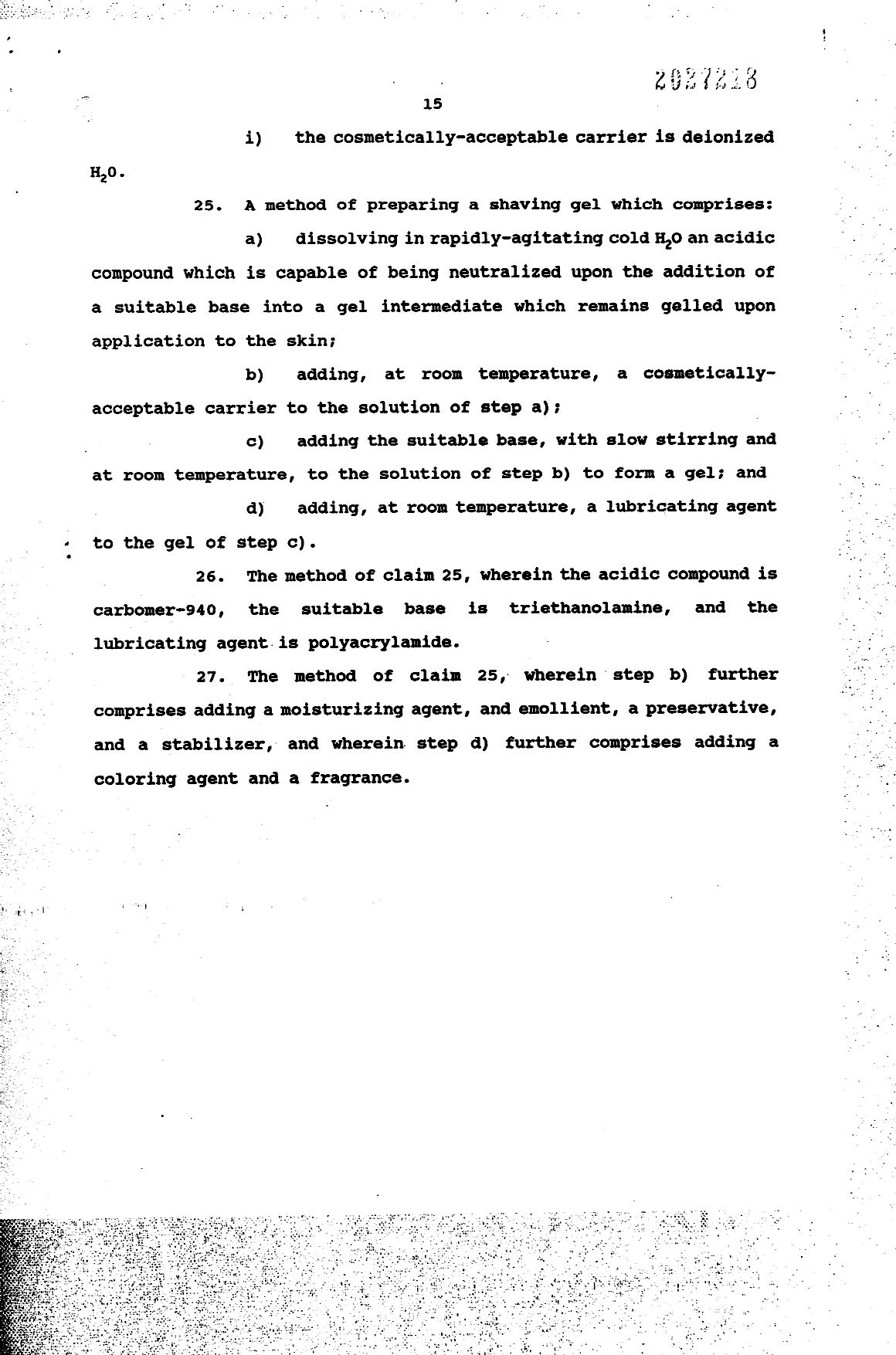 Document de brevet canadien 2027218. Revendications 19910412. Image 5 de 5