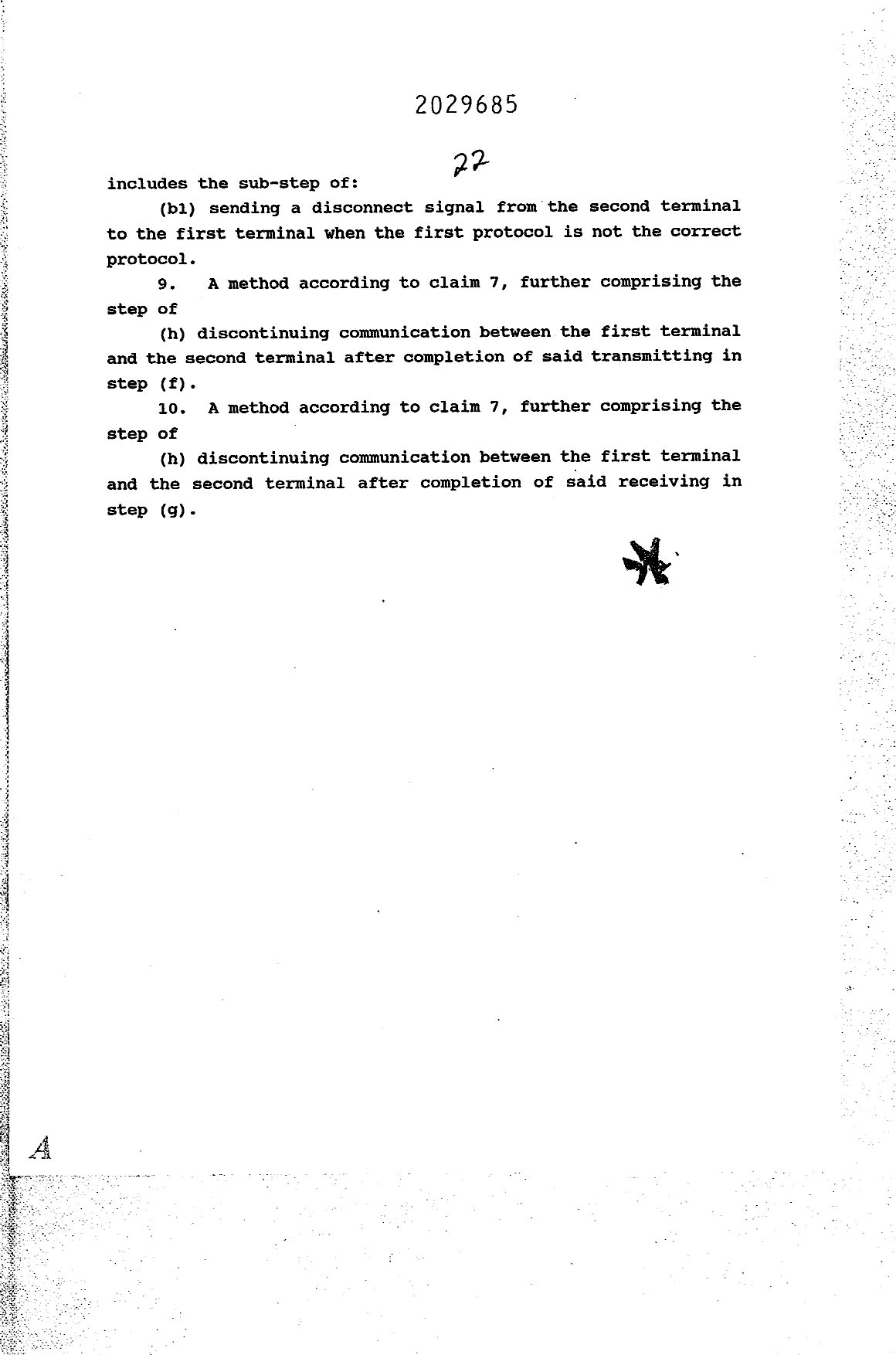 Document de brevet canadien 2029685. Revendications 19971016. Image 3 de 3