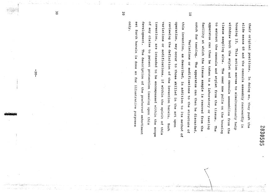 Canadian Patent Document 2030595. Description 19970107. Image 20 of 20