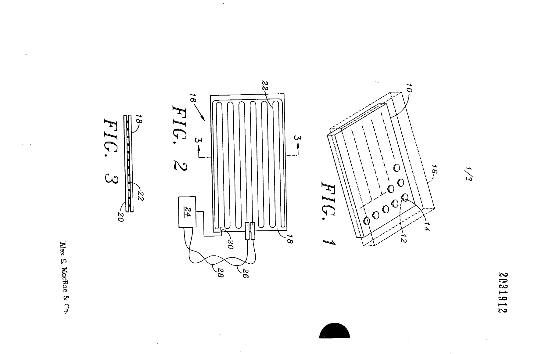 Document de brevet canadien 2031912. Dessins 19910623. Image 1 de 3