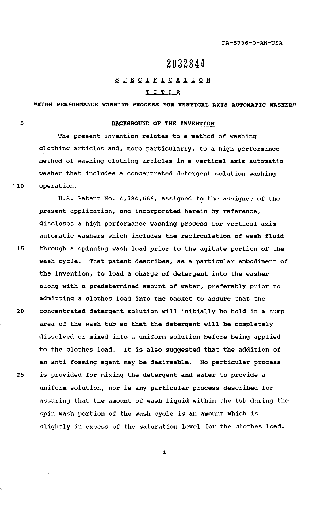 Document de brevet canadien 2032844. Description 19931112. Image 1 de 18