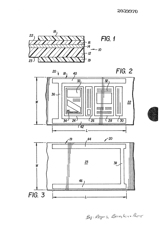 Canadian Patent Document 2039970. Drawings 19931016. Image 1 of 2