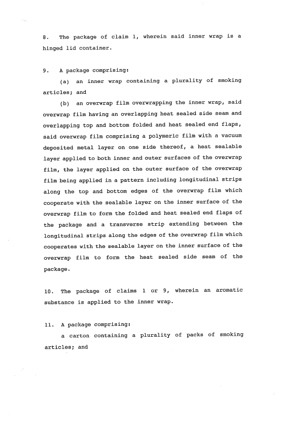 Document de brevet canadien 2039970. Revendications 19940302. Image 2 de 3