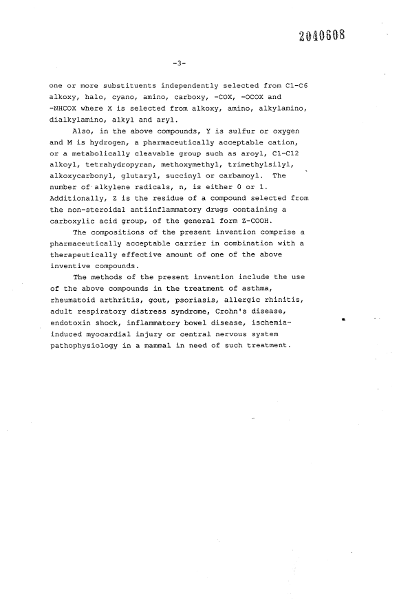 Canadian Patent Document 2040608. Description 19911020. Image 3 of 42
