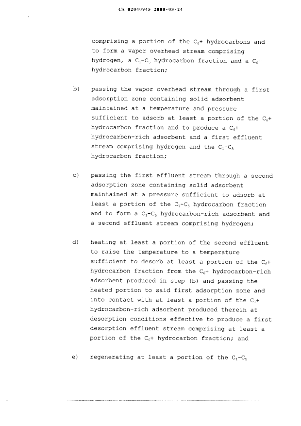 Canadian Patent Document 2040945. Prosecution-Amendment 20000324. Image 13 of 14