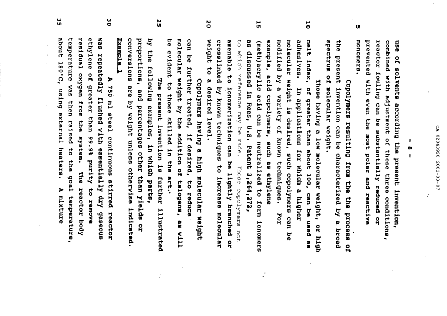 Canadian Patent Document 2043920. Prosecution-Amendment 20001207. Image 5 of 5
