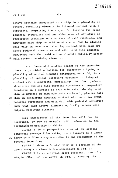 Document de brevet canadien 2046716. Description 19931230. Image 3 de 10