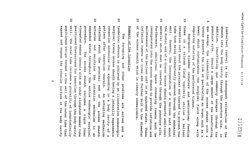 Document de brevet canadien 2052310. Description 19911210. Image 2 de 10