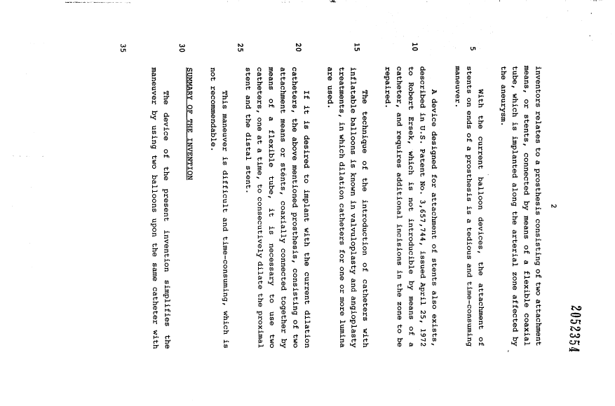 Canadian Patent Document 2052354. Description 19931214. Image 2 of 7