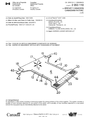 Document de brevet canadien 2053110. Page couverture 20020806. Image 1 de 1