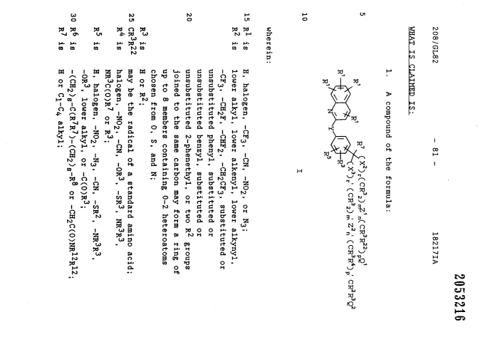 Document de brevet canadien 2053216. Revendications 20020103. Image 1 de 15