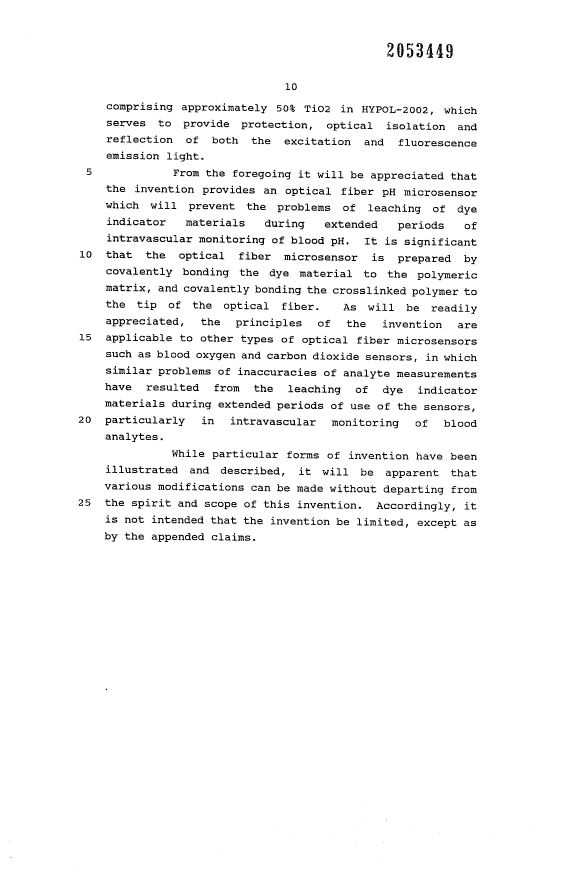 Canadian Patent Document 2053449. Description 19920417. Image 10 of 10