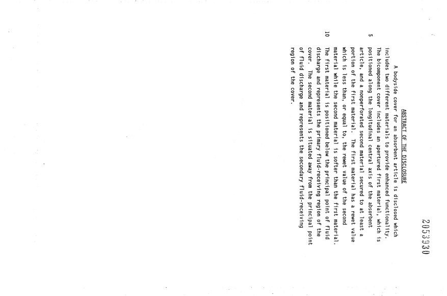 Document de brevet canadien 2053930. Abrégé 19931214. Image 1 de 1