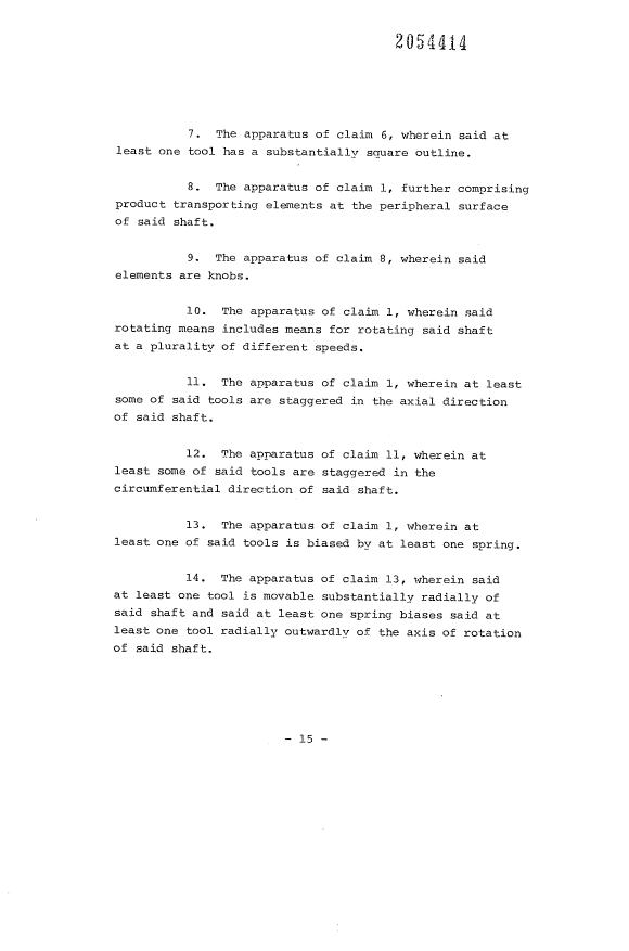 Document de brevet canadien 2054414. Revendications 19920501. Image 2 de 3