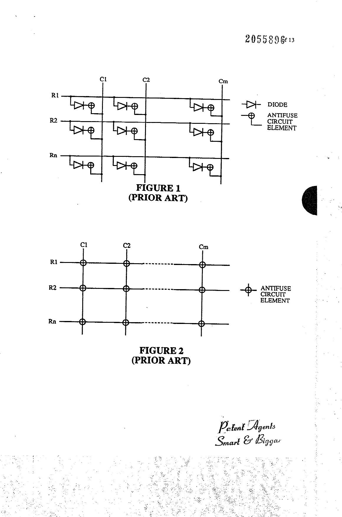 Document de brevet canadien 2055896. Dessins 19920605. Image 1 de 13