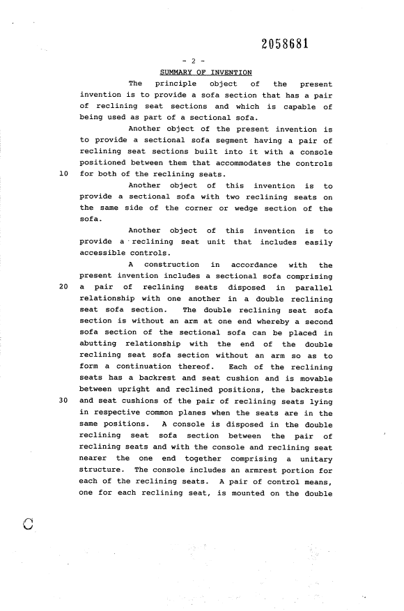 Document de brevet canadien 2058681. Description 19940716. Image 2 de 9