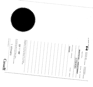 Document de brevet canadien 2060408. Correspondance de la poursuite 19920130. Image 1 de 10