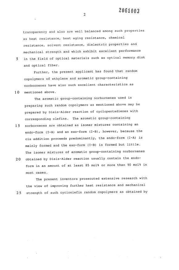 Document de brevet canadien 2061003. Description 19940119. Image 2 de 45