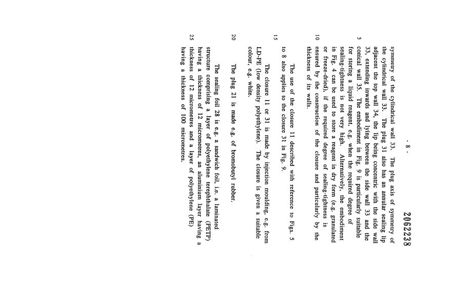 Document de brevet canadien 2062238. Description 19921220. Image 8 de 8