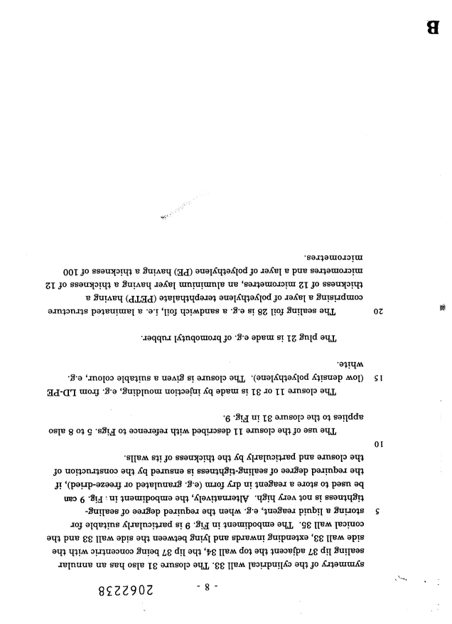 Document de brevet canadien 2062238. Description 19951225. Image 9 de 9