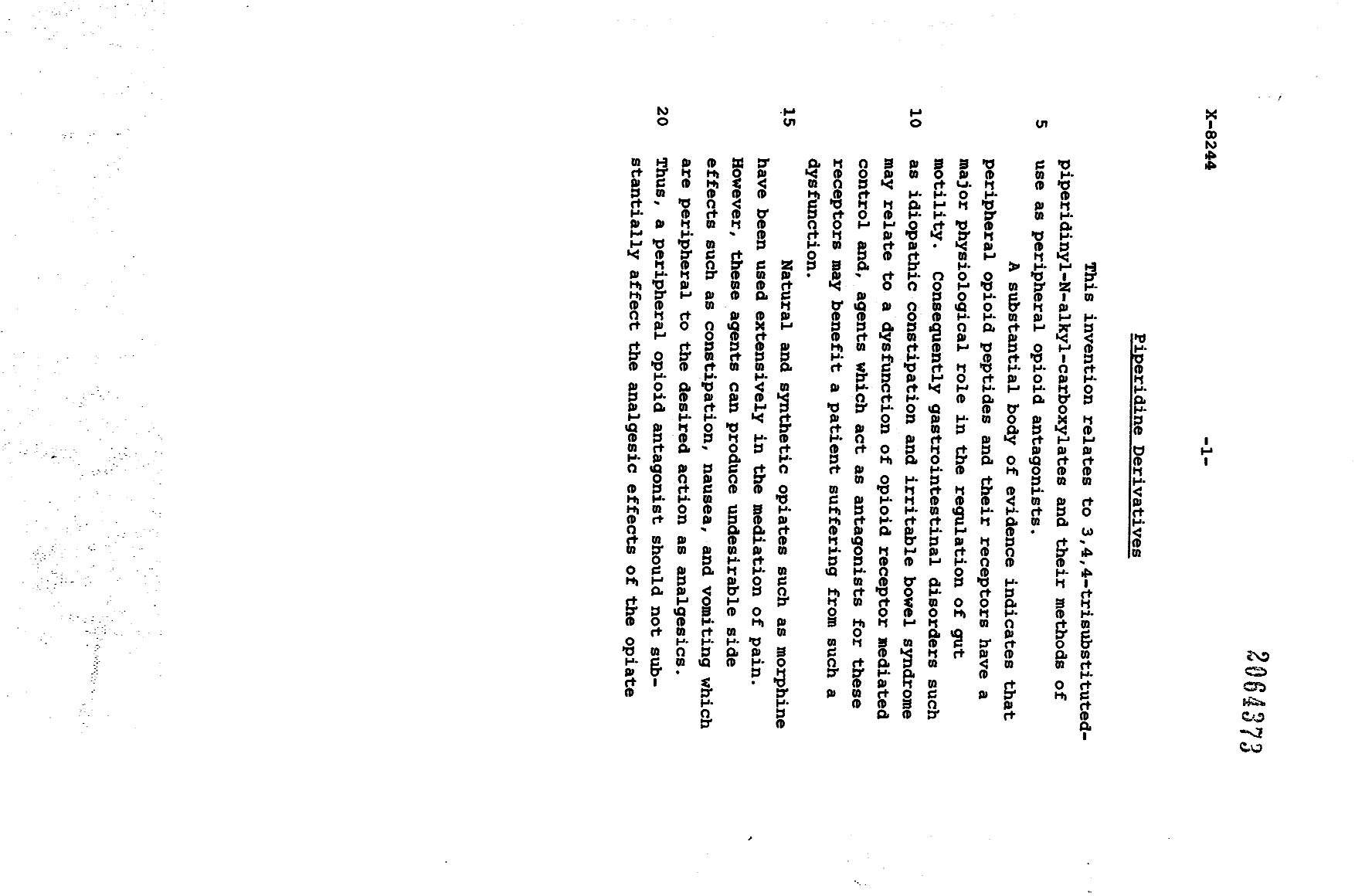 Canadian Patent Document 2064373. Description 19991104. Image 1 of 146