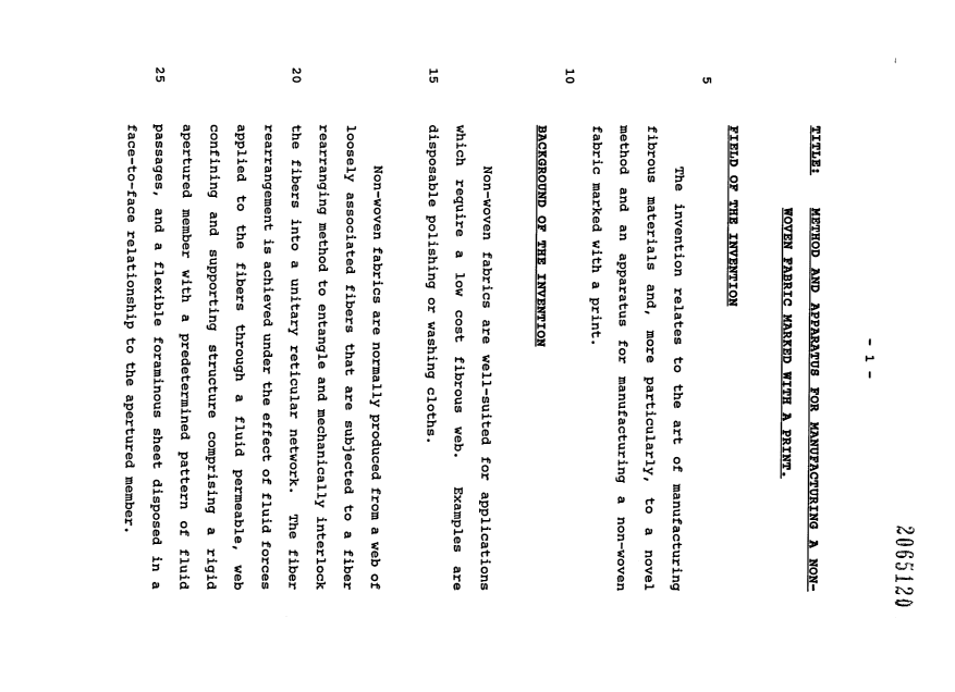Canadian Patent Document 2065120. Description 19951229. Image 1 of 21
