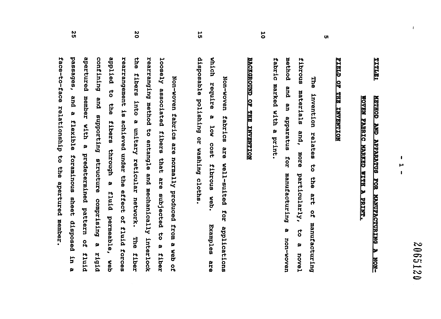 Document de brevet canadien 2065120. Description 19951229. Image 1 de 21